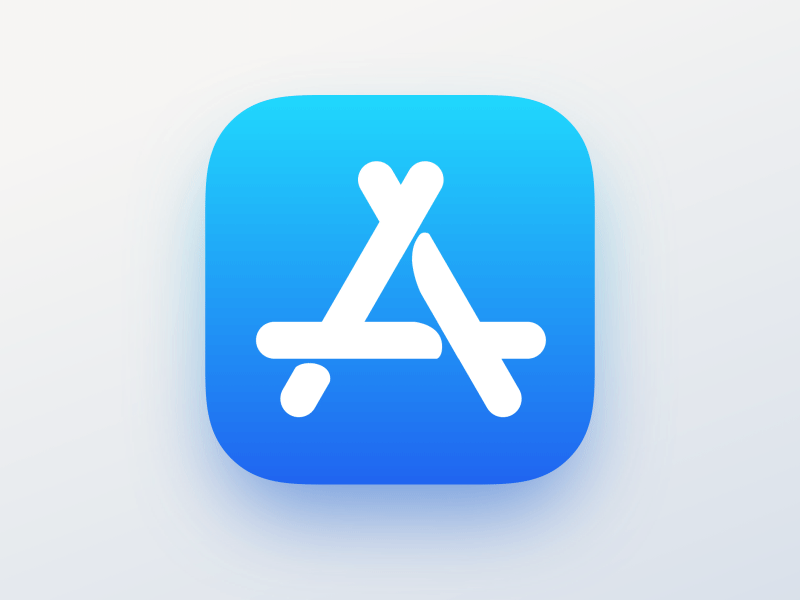 App Store Logo Animation animation app store clean icon logo logo animation mobile motion motiongraphic