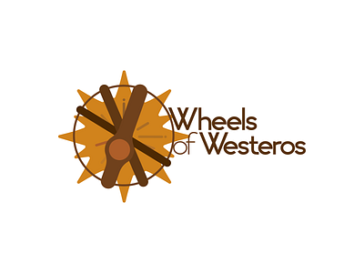 Wheels of Westeros anilemmiler branding game of thrones illustration logo westeros wheels of westeros