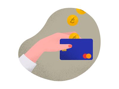 Credit Card anilemmiler credit card digital art illustration money procreate save