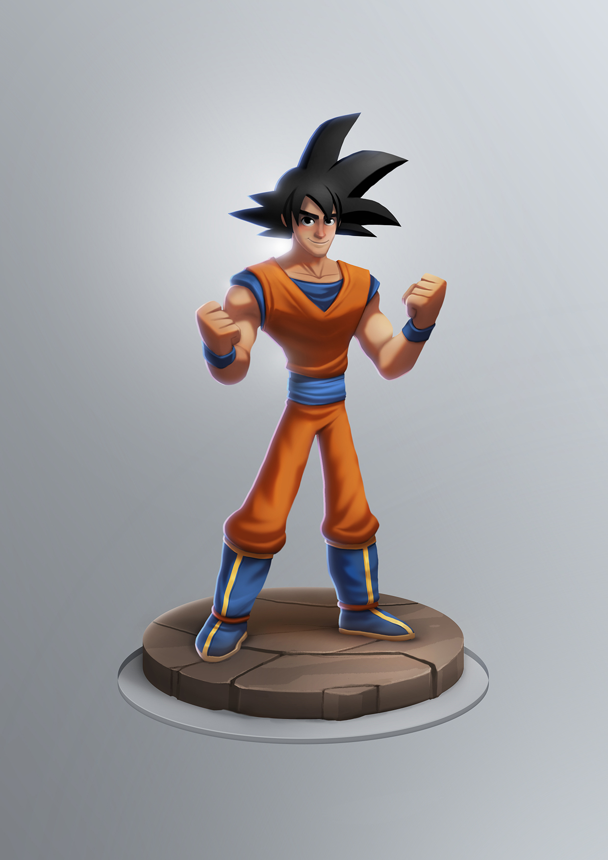 Son Goku Wallpaper by Samuel Suarez on Dribbble