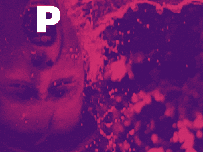 Pash 1 duotone magenta pash purple splash type video water
