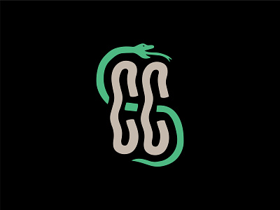 Unused Logomark branding cannabis design illustration logo logodesign logomark marijuana monogram snake vector