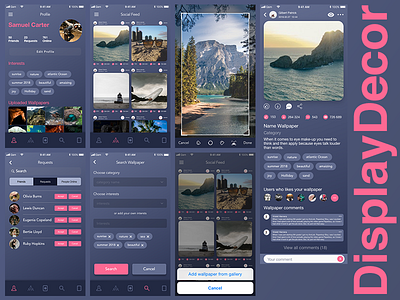 Displaydecor 2018 friends ios iphone pictures social ui ux wallpaper