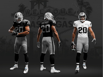 Las Vegas Raiders :: Branding Redesign by Ian Palmer for LLT Group on ...