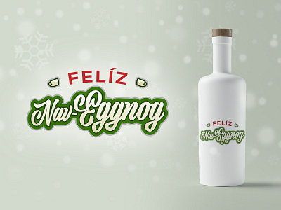 Felíz Nav-Eggnog :: Holiday Refreshment bottle