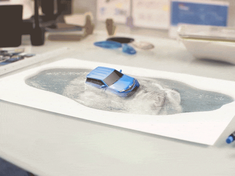 EIL Innovation Lab Launch Video animation car cg flip fluid houdini rock sim uber