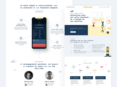 Airporting – Landing page