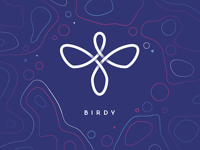 birdy animal bird bird icon bird logo branding clean design icon illustrator lettermark lineart linework logo design typography