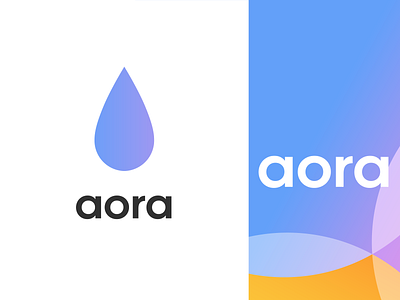 aora branding branding and identity branding design branding designer clean color design lettermark logo logo design logodesign logomark logotype type typography weather