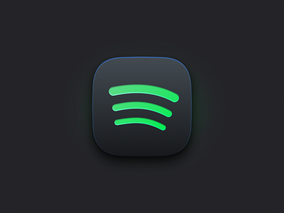 Spotify replacement icon big sur icon replacement icon spotify