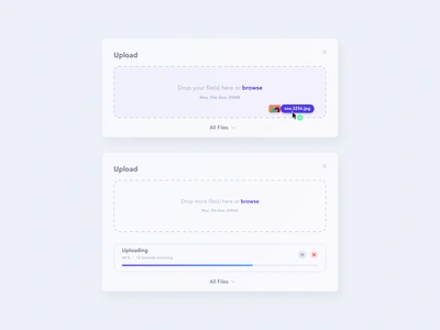 Upload UI app error mobile process success ui uidesign uiux upload upload ui uploading web app