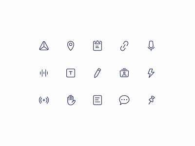 Slate Iconography animation clubhouse grid grid layout icon icon animation icon design icon grid icon set icon system iconography icons iconset interaction