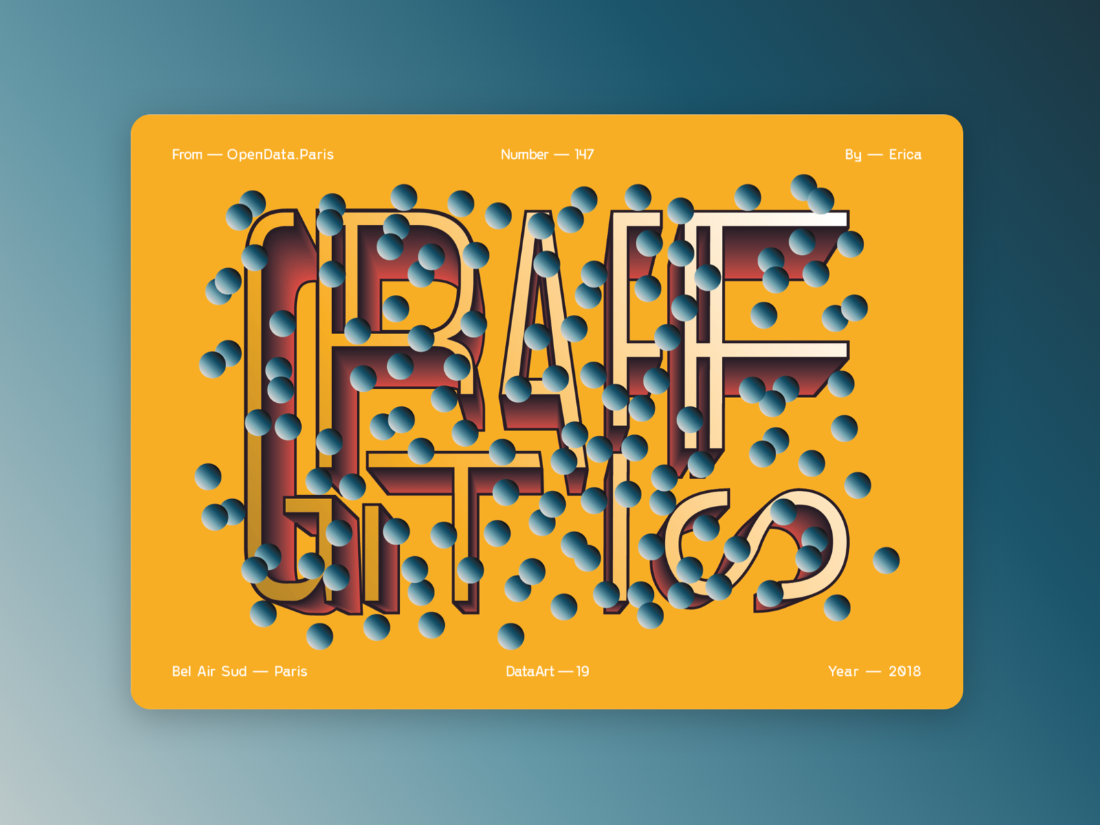 Data Art - Graffitis by Erica on Dribbble