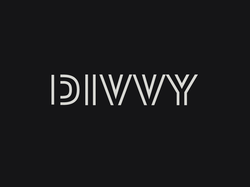 Divvy Identity Concept identity logo