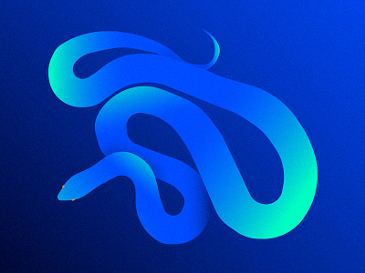 Ghost Snake color design doodle drawing drawings graphicdesign illustration illustrator sketch snake vector vectorart