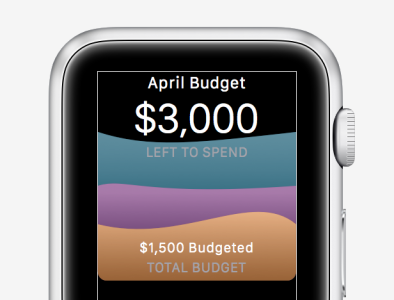 Budgeting – Apple Watch App