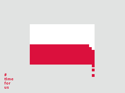 Flag of blood ⚐ 2022 blood change design flag poland poster red sad white