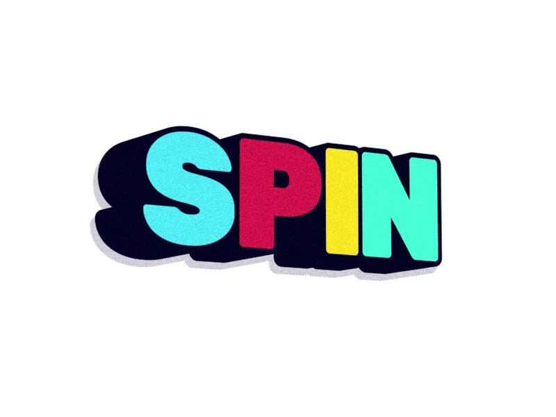 Spin gif bold color gif spin