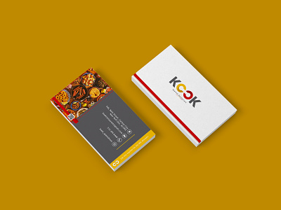 KOOK BUSINESS CARDS brand design brand identity branding business card business card design illustrator photoshop