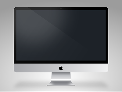 iMac - Sketch app Mockup apple icon illustration imac mock up sketch app vector