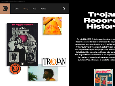 Trojan Records Website