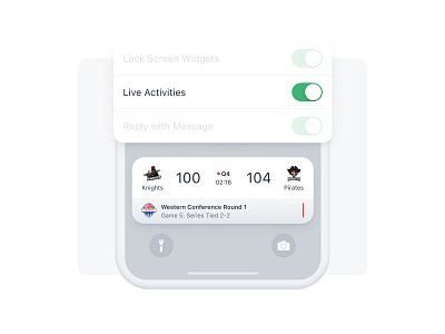 Live Activity for Game Updates ios live activities mobile onesignal