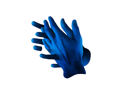 Clapping Hands 👏 blue clap clapping digital digital manipulation finger hands image making photography photoshop surreal