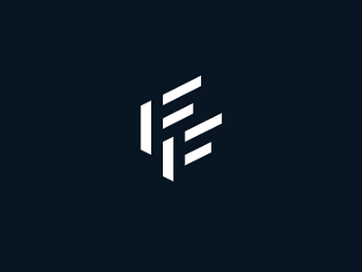 Freeform Laminates Logo Concept 2d f flat freeform geometric icon logo