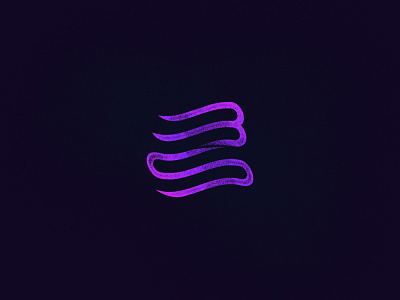 Blue Smoke - Logo Concept 2d icon illustration logo smoke symbol vector