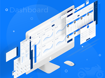 Sales CRM Admin Dashboard UI design admin bike creative dashboard creative design crm dashboard dashboard ui desktop app sales software app software ui ui design