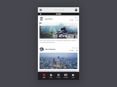 Neuland Feed Screen