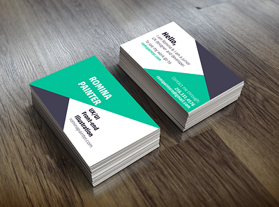 Business Cards Ideas branding business card business card design design flat logo photoshop vector