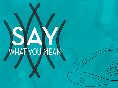 Say What You Mean invention logo