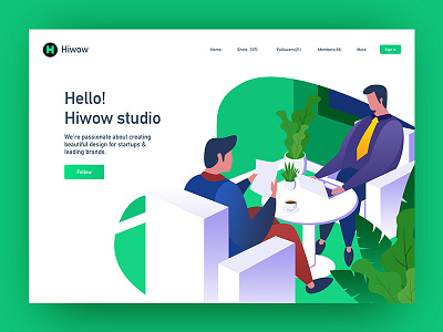 Hiwow Studio china hello hiwow studio team web