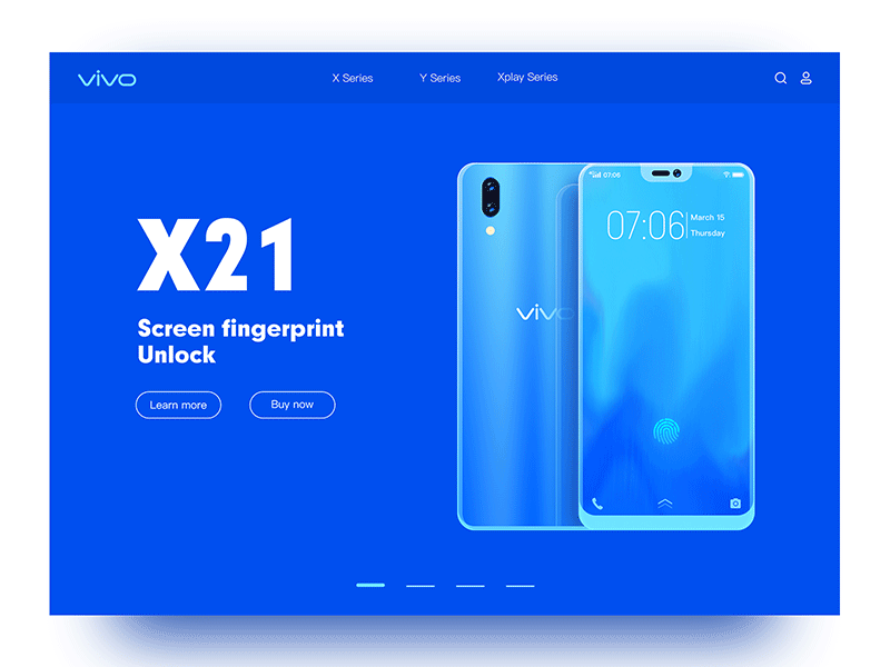 ViVO X21 Screen fingerprint blue china hiwow jon jondesigner phone vivo vivo x21 web