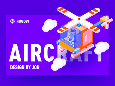 Helicopter 2.5d china helicopter illustration isometric jon jondesigner