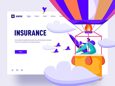 Insurance china illustration insurance jon jondesigner ui web