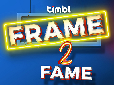 Timbl 3d art behance dribbbble frame2frame illustration design new photoshop sketch vibrant world wide