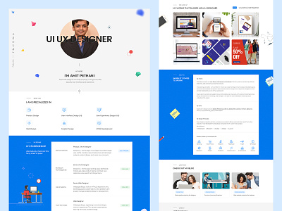 CV, Resume, Personal Website Design