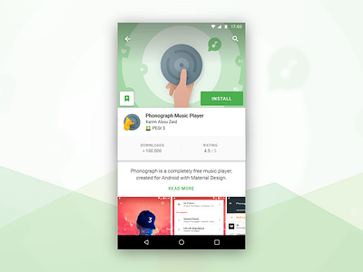 1 Week of Free Downloads: Day 5, Play Store android free download material design play store redesign