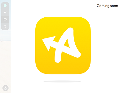 Annotate by Driftt app icon apple store iphone yellow