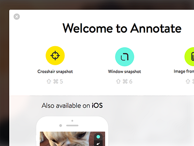Launch screen annotate app driftt mac