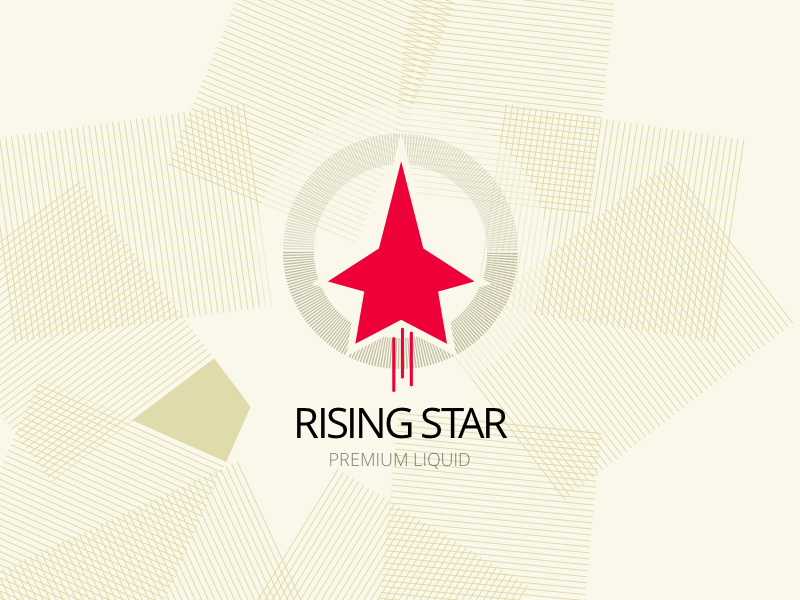 Rising Star Logo By Algert On Dribbble