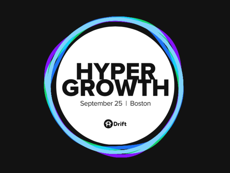 Hypergrowth 2018 drift gif hypergorwth logo pulsating waves