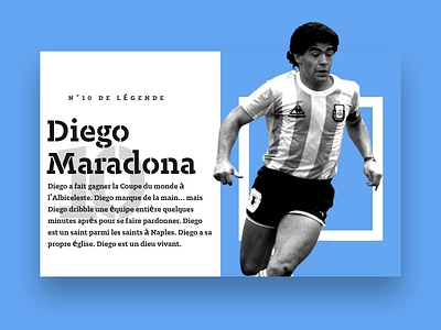 Diego Maradona football legend maradona n°10 soccer