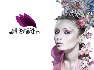 Logo School of Beauty brand branding logo