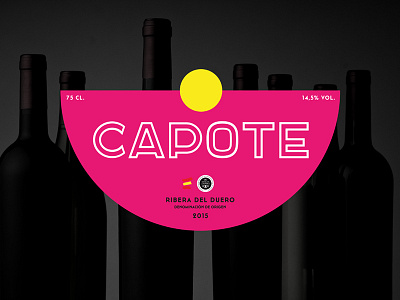 CAPOTE brand brand logo wine