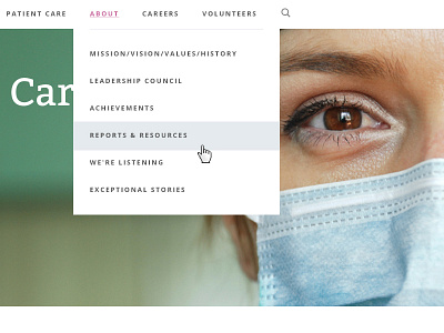 Medical Website clean design minimal simplistic ui web website