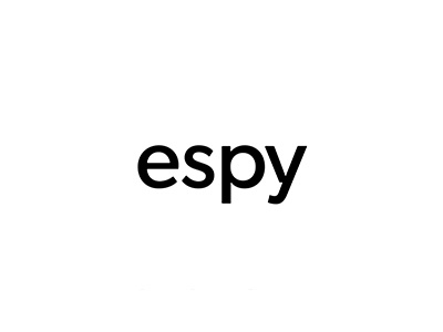 Espy branding app brand espy font guide logo type word wordmark