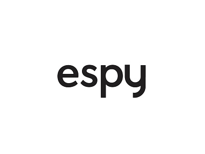 Espy brand revised brand espy letters logo wordmark